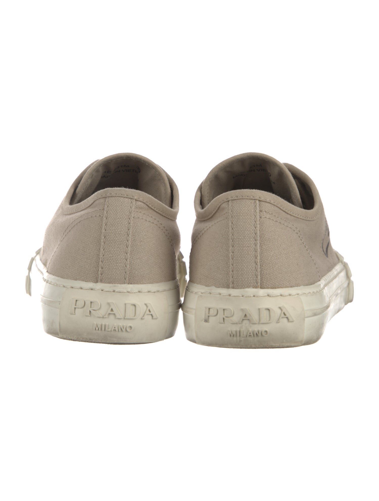 Prada Canvas Sneakers